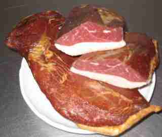 Gänsebrust, geräuchert (100g am Stück)